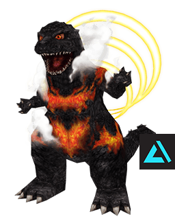 Burning Godzilla (Ariake ver.)